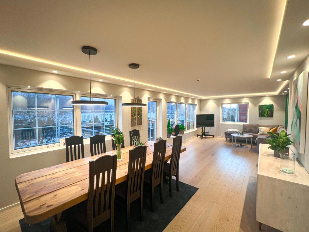Penthouse Apartment With Amazing View. Тромсьо Екстериор снимка